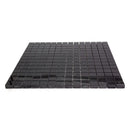 Jet Black 12x12 Polished Square Marble Mosaic Tile (5 pack, 5 sq ft/case) - Sample