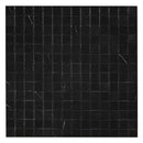 Eastern Black 12x12 Polished Square Marble Mosaic Tile (5 pack, 5 sq ft/case)