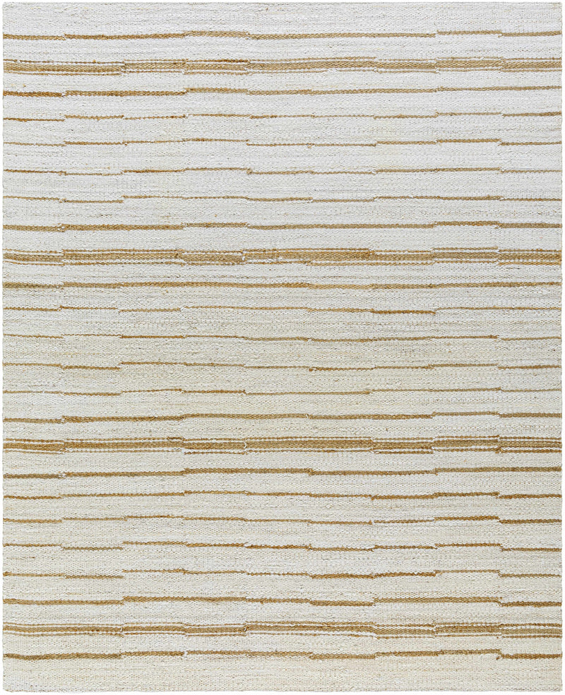 Tivon Broken-Striped Jute Rug