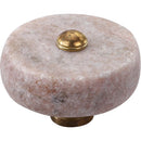Mascot Hardware Tacoma 1-1/2 in. Marble Smoky Drawer Cabinet Knob