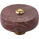 Mascot Hardware Tacoma 1-1/2 in. Marble Smoky Drawer Cabinet Knob