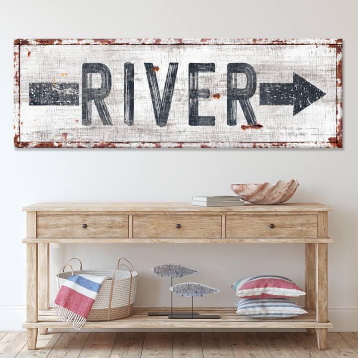 River Arrow Sign, photo 6 of 7