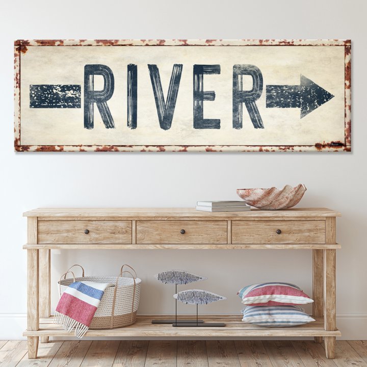 River Arrow Sign, photo 7 of 7