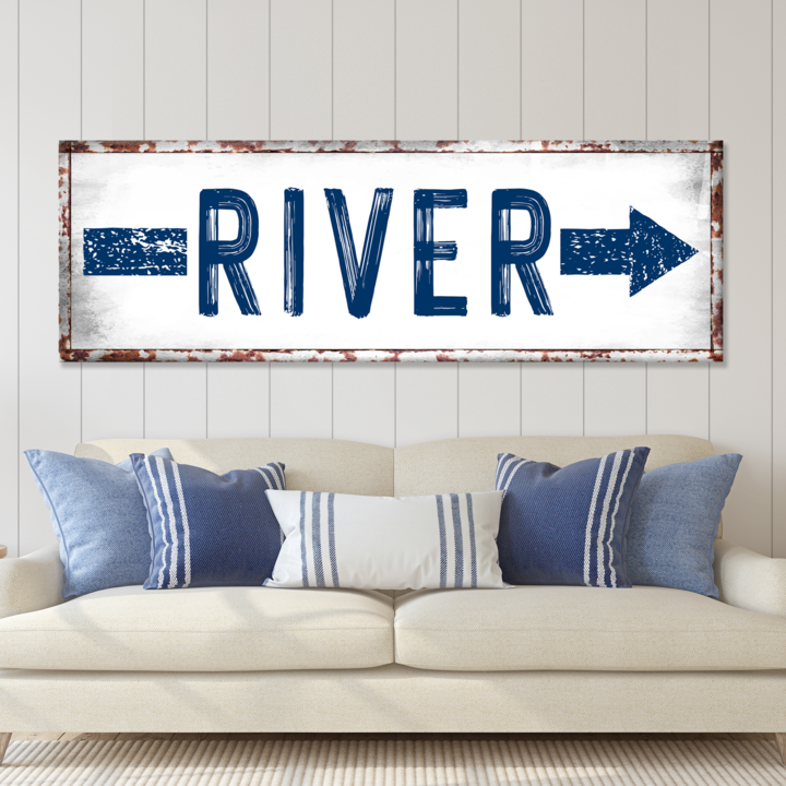 River Arrow Sign, photo 2 of 7