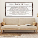 Psalm 23 - The Lord Is My Shepherd Sign by Tailored Canvases