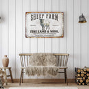 Sheep Farm Sign V