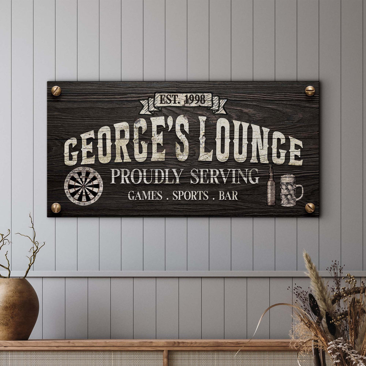 Proudly Serving Lounge Sign, photo 3 of 7