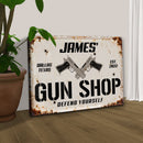 Gun Shop Sign III