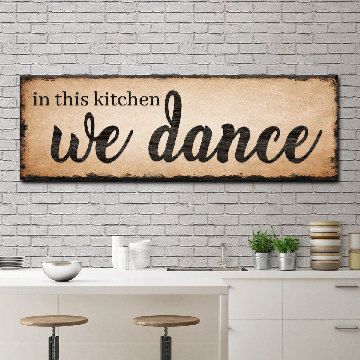 In This Kitchen We Dance Sign III, photo 2 of 5