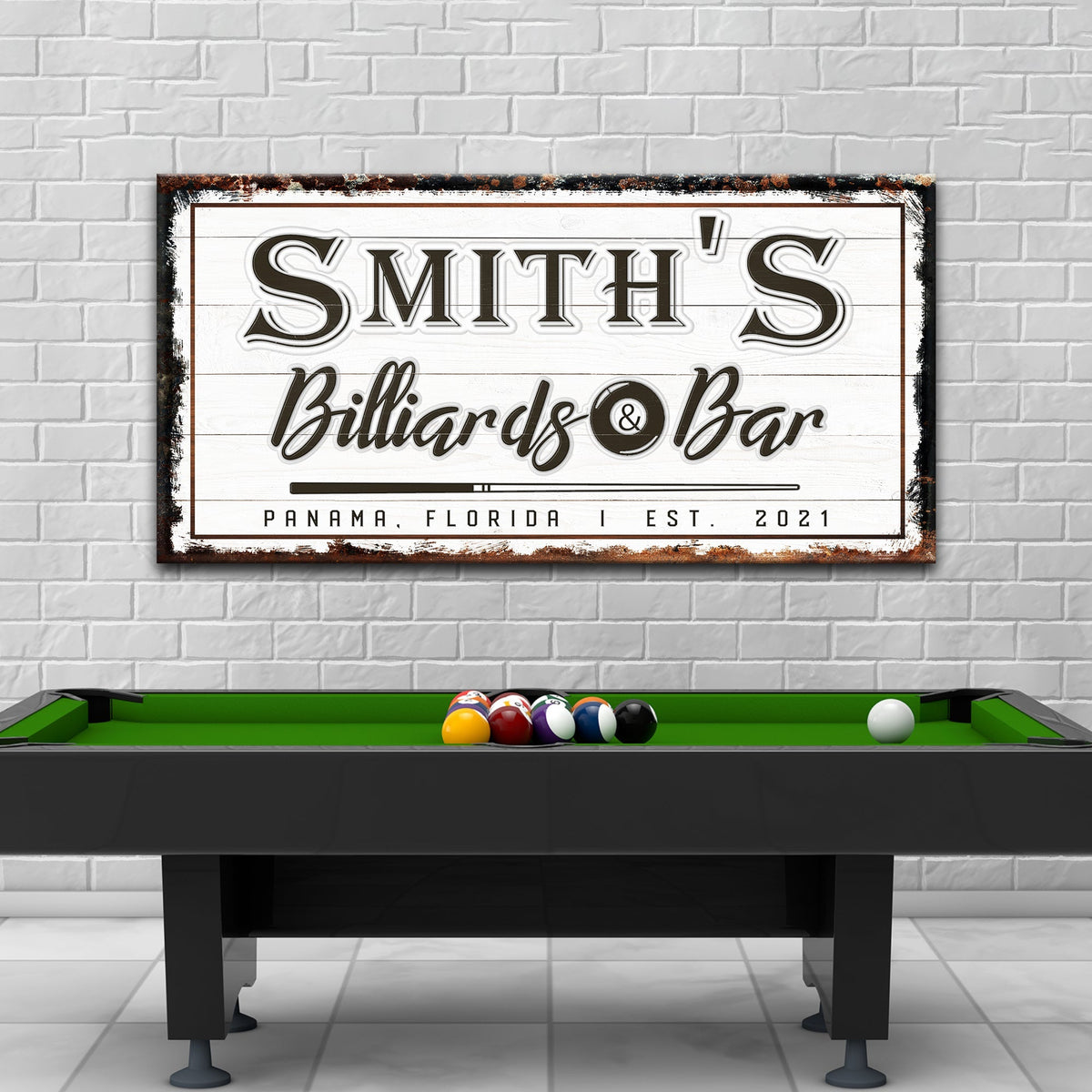 Billiards And Bar Sign, photo 2 of 10