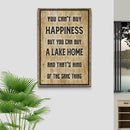 Lake Home Sign