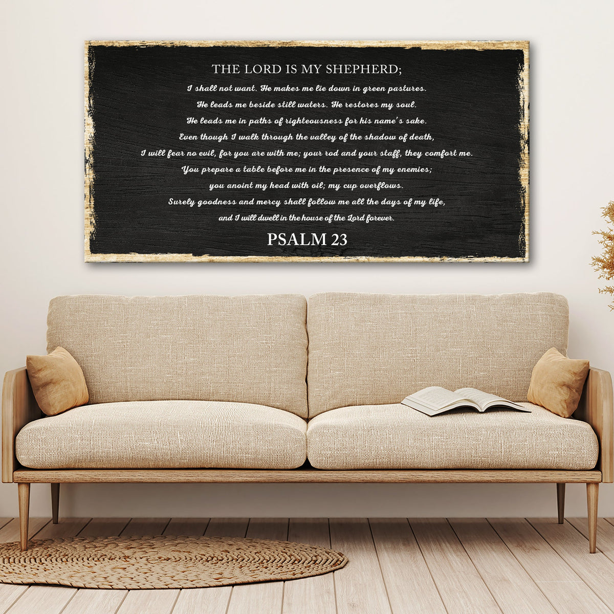 Psalm 23 - The Lord Is My Shepherd Sign, photo 7 of 8