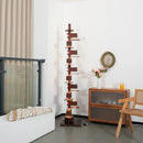Stacking Wood Floor Lamp