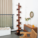 Stacking Wood Floor Lamp