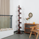 Taliesin Wood Stacked Floor Lamp