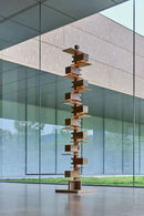 Stacking Wood Floor Lamp