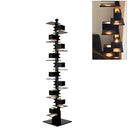 Stacking Wood Floor Lamp