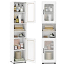 Tall Bathroom Storage Cabinet 67 Inches Freestanding Storage Organizer by DirectDeals