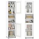 Tall Bathroom Storage Cabinet 67 Inches Freestanding Storage Organizer by LJGDeals