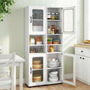 Tall Bathroom Storage Cabinet 67 Inches Freestanding Storage Organizer by LJGDeals