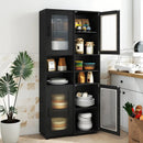 Tall Bathroom Storage Cabinet 67 Inches Freestanding Storage Organizer by LJGDeals