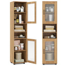 Tall Bathroom Storage Cabinet 67 Inches Freestanding Storage Organizer by DirectDeals