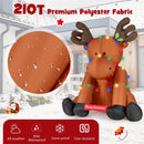 8.5 Feet Tall Christmas Inflatable Reindeer with 24 LED String Lights by DirectDeals