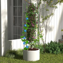3-Pack Garden Trellis 40 Inch Tall Plant Support Stands with Clips and Ties by LJGDeals