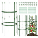 3-Pack Garden Trellis 40 Inch Tall Plant Support Stands with Clips and Ties by LJGDeals