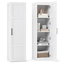 Tall Storage Cabinet with 4 Storage Shelves for Bathroom Living Room by DirectDeals