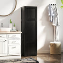 Tall Storage Cabinet with 4 Storage Shelves for Bathroom Living Room by LJGDeals
