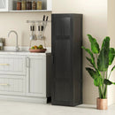 Tall Storage Cabinet with 4 Storage Shelves for Bathroom Living Room by DirectDeals