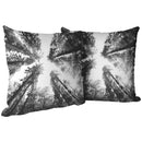 "Tall Trees" Throw Pillow