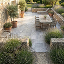 Talya Gray Marble Leather Finish Pavers (3 cm Thickness)