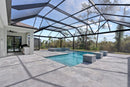 Talya Gray Marble Leather Finish Pavers (3 cm Thickness)