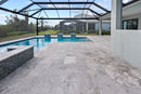Talya Gray Marble Leather Finish Pavers (3 cm Thickness)