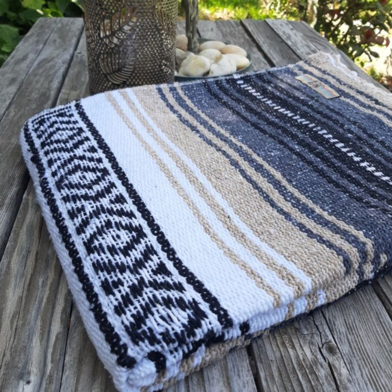 Tan Mexican Blanket, photo 4 of 10
