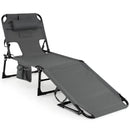 Tanning Chair with Face Arm Holes Folding Chair by LJGDeals
