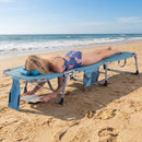 Tanning Chair with Face Arm Holes Folding Chair