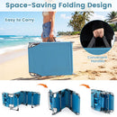Tanning Chair with Face Arm Holes Folding Chair by LJGDeals