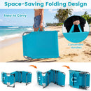 Tanning Chair with Face Arm Holes Folding Chair by LJGDeals