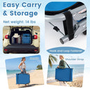 Tanning Chair with Face Arm Holes Portable Sunbathing Chair by LJGDeals