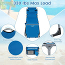 Tanning Chair with Face Arm Holes Portable Sunbathing Chair by LJGDeals