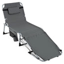 Tanning Chair with Face Arm Holes Portable Sunbathing Chair by LJGDeals