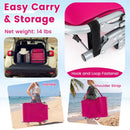 Tanning Chair with Face Arm Holes Portable Sunbathing Chair by LJGDeals