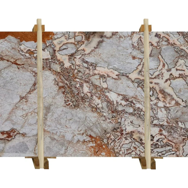 Tapetto Vulcano Bookmatching Polished Marble Slab