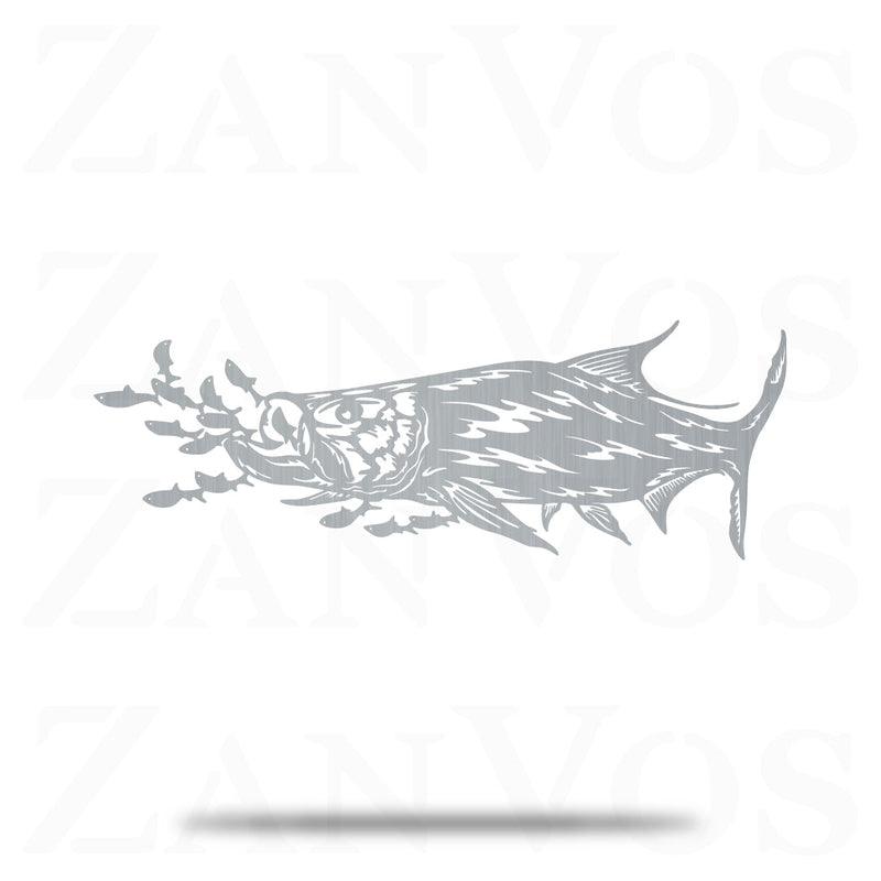 Tarpon Chasing Bait