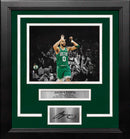 Jayson Tatum 51-Point Game 7 Boston Celtics 8" x 10" Framed Blackout Photo with Engraved Autograph by Dynasty Sports & Framing