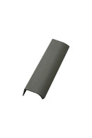 Taupe Textured "Edge Straight" Tab Drawer Pulls