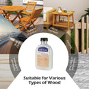 Wood Wax Oil for Outdoor and Indoor Furniture Teak Care Kit to Restore and Protect Wood by LJGDeals
